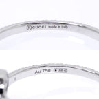 Gucci Interlocking GG Ring No 9 750 WG Full Eternity Diamond — view 7