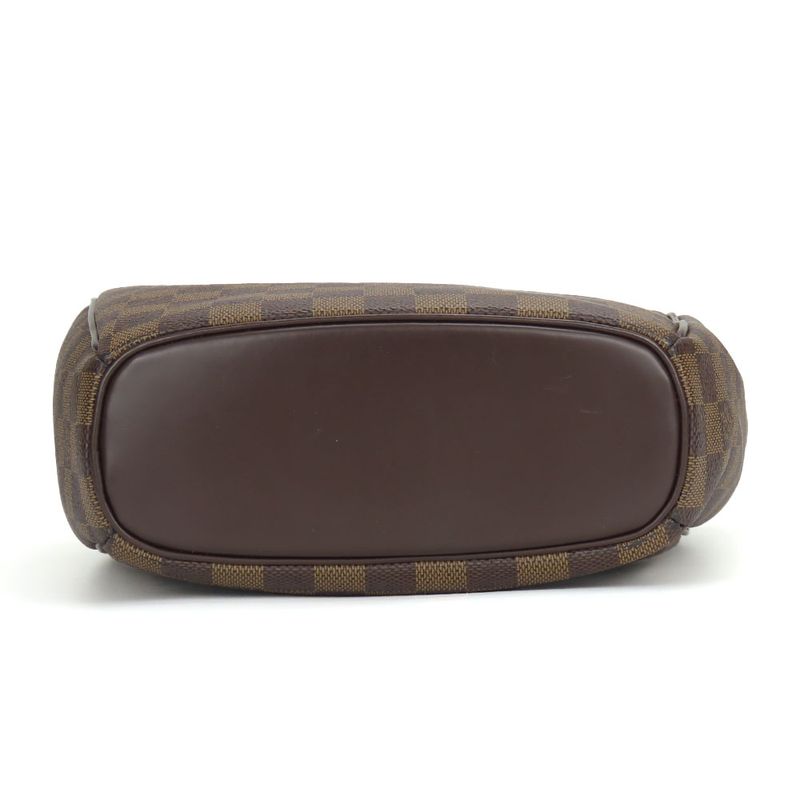 Louis Vuitton Handbag Sariasau Damier Ebene Brown Gold Hardware — view 4