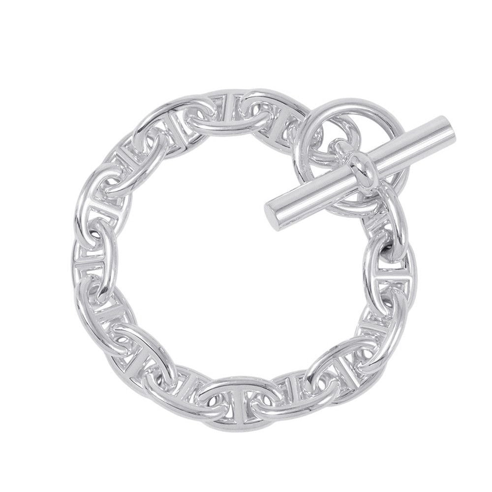 Hermes Bracelet Chaine D'ancre PM 15 Links Silver