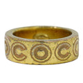 Chanel Coco Logo Ring Gold Plated