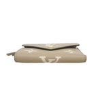 Louis Vuitton Trifold Wallet Monogram Empreinte Bicolor Portefeuille Victorine — view 2