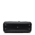Dior Soft Shopping Tote Black Cannage Lambskin Leather — view 6