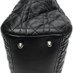 Dior Soft Shopping Tote Black Cannage Lambskin Leather — view 8