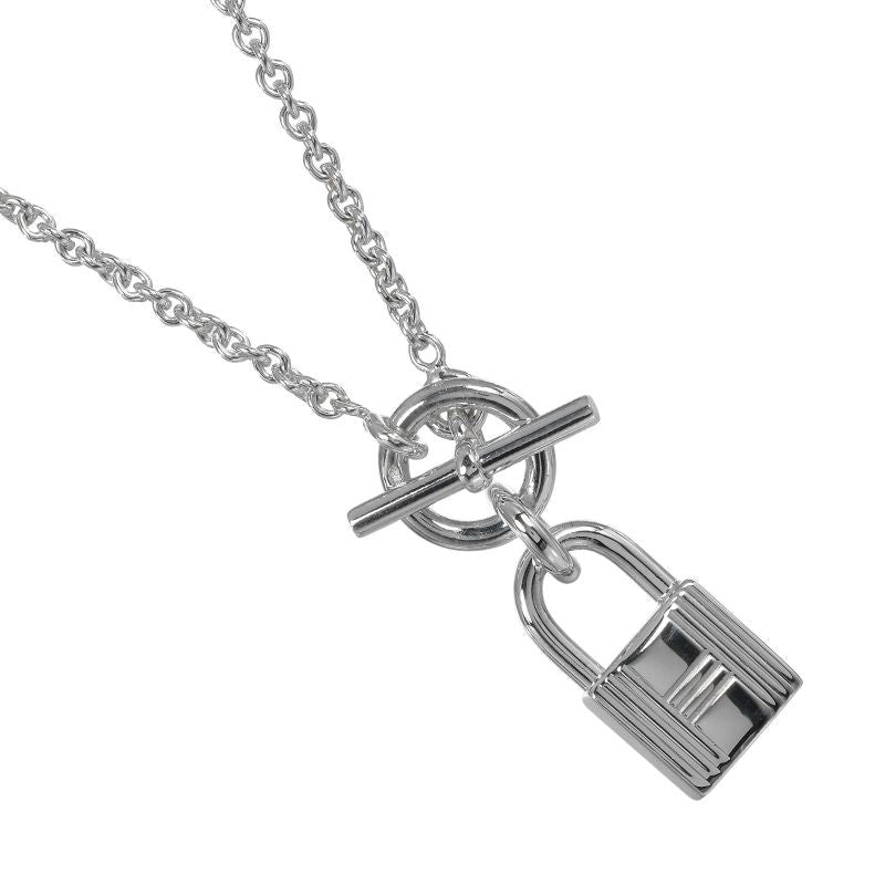 Hermes Cadenas Amulet Silver 925 12.16 g Necklace — view 2