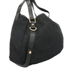 Gucci Tote GG Canvas Black Gold — view 2