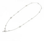 Hermes Farandole Long Silver Chaine D'ancre Necklace — view 2