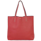 Hermes Double Sens 36 Taurillon Clemence Leather Tote Bag Handbag