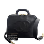 Chanel Super Caviar Leather Vanity Shoulder