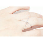 Gucci Rings 18K White Gold Diamond GG Running Xring Full — view 6