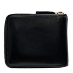 Saint Laurent Paris Fold Wallet Compact Round Zipper Leather — view 2