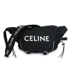 Celine Trekking Messenger Black Nylon Bag