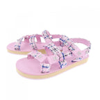 Chanel Sandals Cotton Tweed — view 3