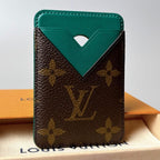 Louis Vuitton Card Holder Magnet Monogram Macassar