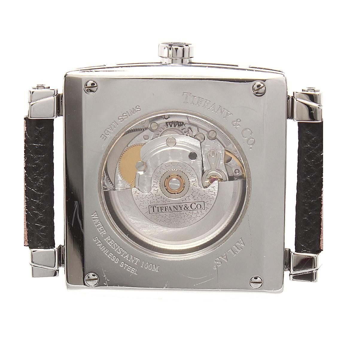 Tiffany & Co Watch Atlas Gent Square Automatic White — view 4