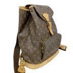 Louis Vuitton Backpack Monogram Montsouris GM Brown — view 2