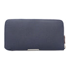 Hermes Azap Silk-in Long Wallet Vaux Epson Silk Navy Blue Indigo Barenia