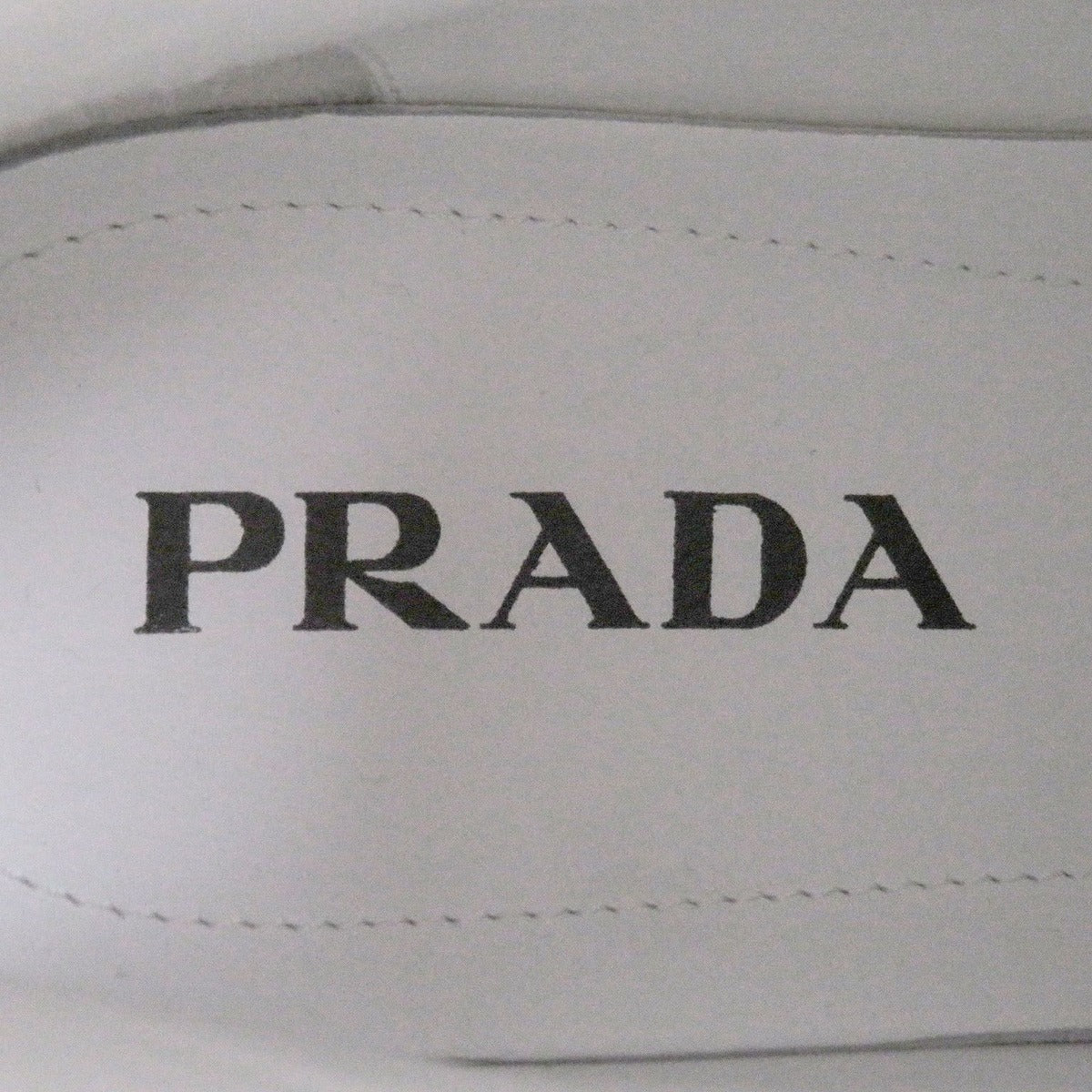Prada Triangle Logo High Cut Sneakers Leather Shoes — view 8