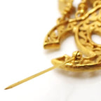 Chanel Brooch 95 A Vintage Coco Mark GP — view 8