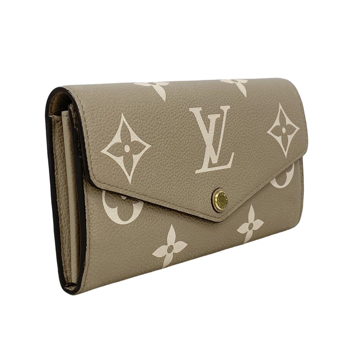 Louis Vuitton Wallet Monogram Empreinte Bicolor Portefeuille Sarah NM Tourterell — view 2