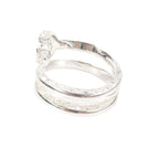 Gucci Double G Key Motif Ring AG 925 Silver 18 Weight — view 3