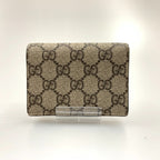 Gucci GG Marmont Supreme Mini Wallet Bifold Beige — view 2