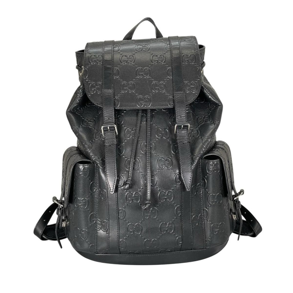 Gucci Backpack GG Emboss Black
