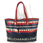 Chanel Tote Central Station Leather Red