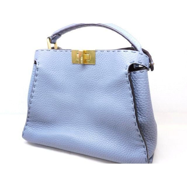 Fendi Selleria Peekaboo Essentially 8 Bn302 SMT Handbag Shoulder 7 — view 3