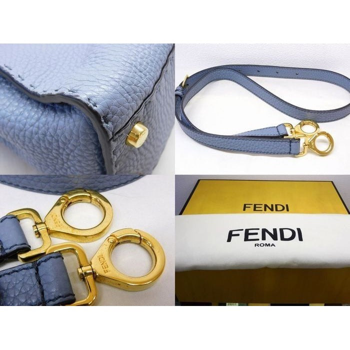 Fendi Selleria Peekaboo Essentially 8 Bn302 SMT Handbag Shoulder 7 — view 6