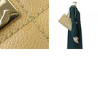 Chanel Shoulder Bag Coco Caviar Leather Beige Gold Hardware 7 th Chain — view 9