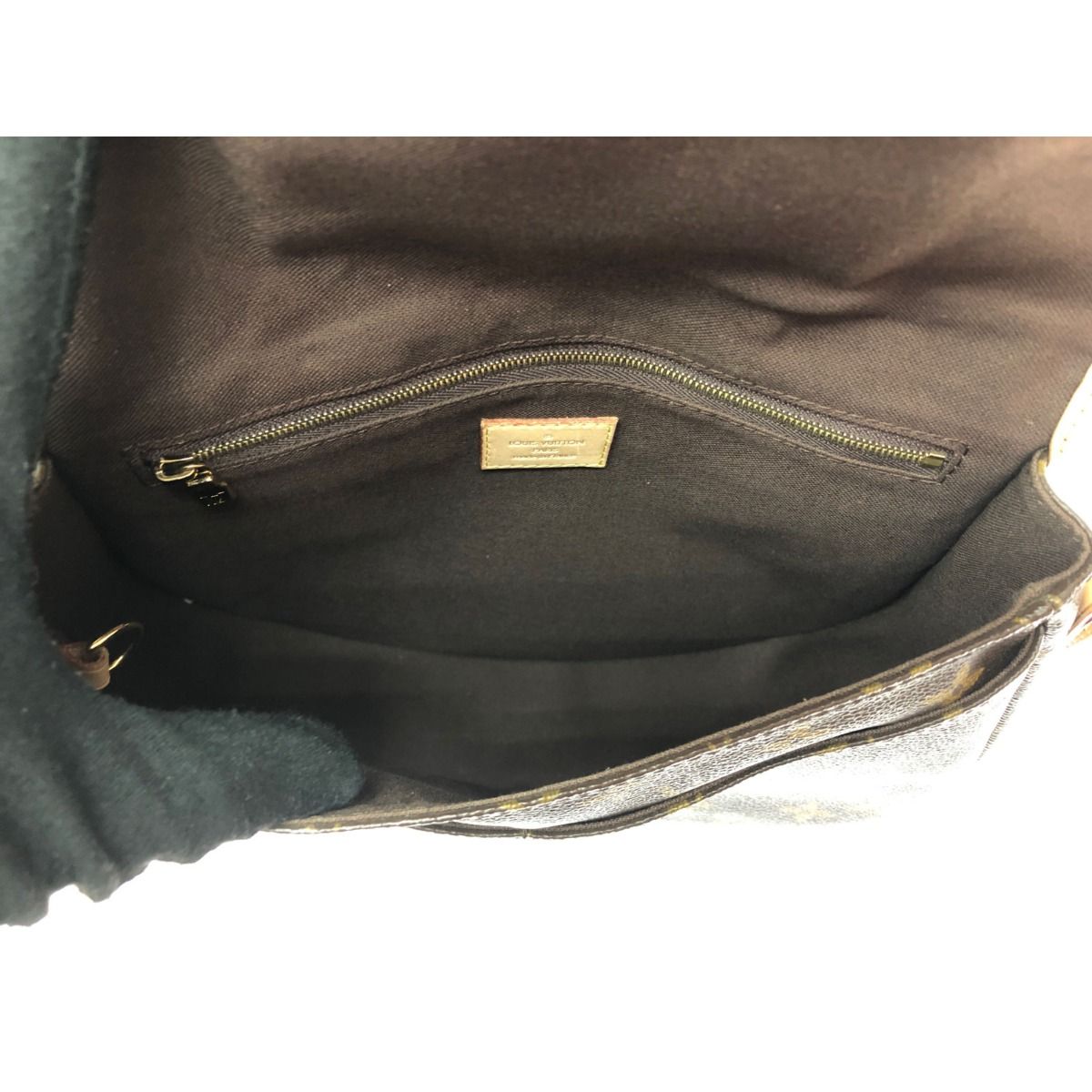 Louis Vuitton Shoulder Bag Monogram Menilmontan PM Brown — view 6