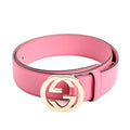 Gucci Belt Interlocking Belts Pink