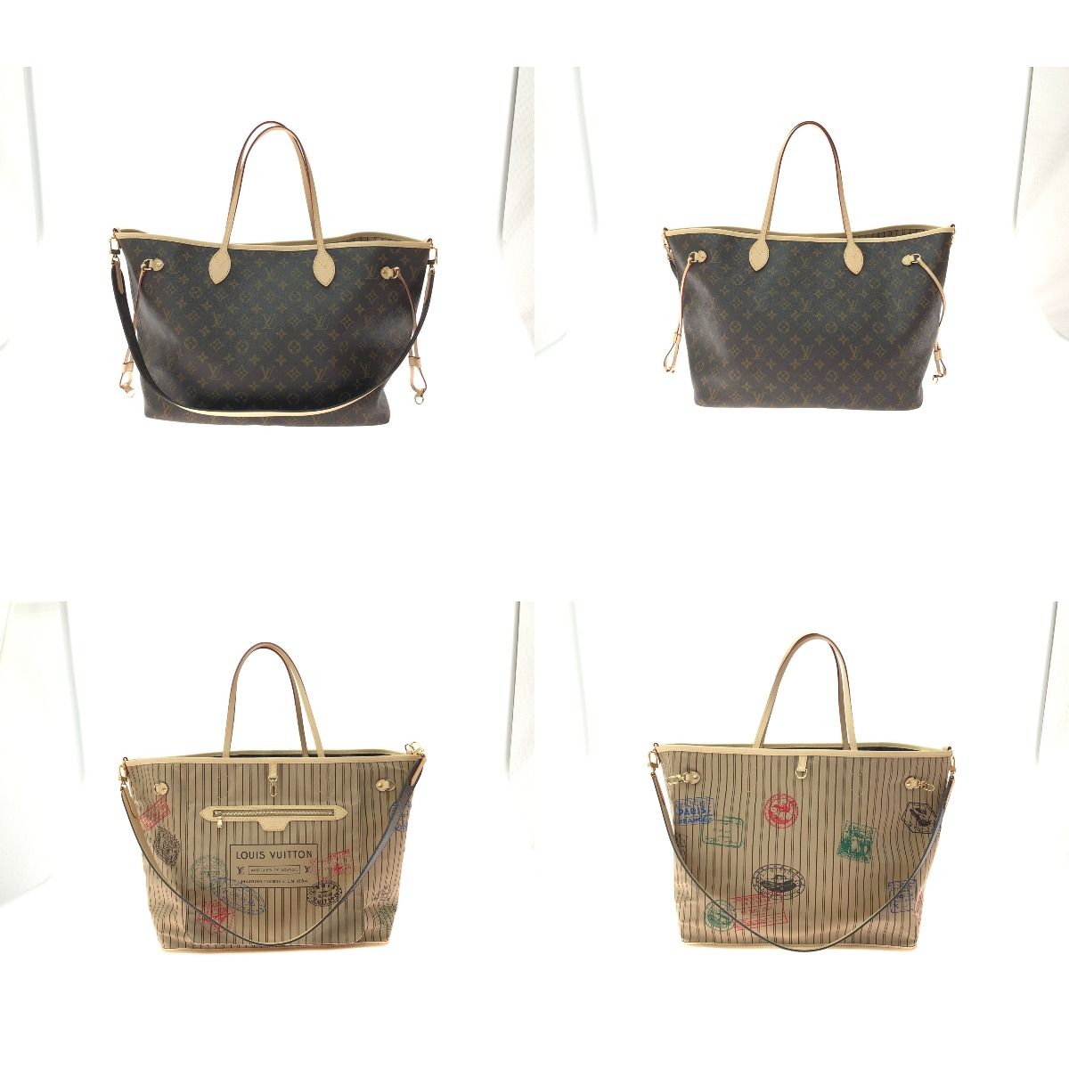 Louis Vuitton Hand Shoulder Bag Reversible Neverfull Inside Out GM — view 2