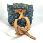 Louis Vuitton Backpack Ado PM Monogram Denim Canvas Blue — view 2