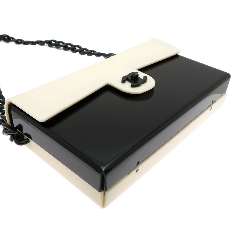Chanel Shoulder Plastic Bag — view 4