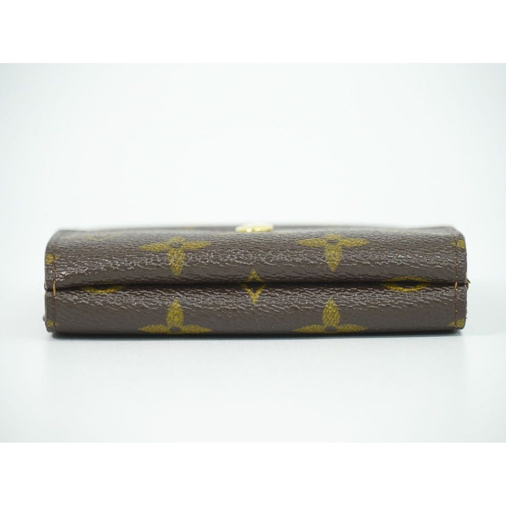 Louis Vuitton LV Portefeuille Elise Monogram Fold Wallet Brown — view 5