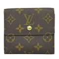Louis Vuitton LV Portefeuille Elise Monogram Fold Wallet Brown