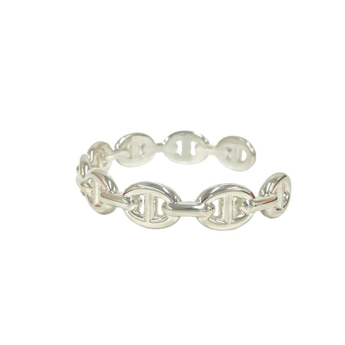 Hermes Chaine D'ancre Bangle Bracelet — view 4