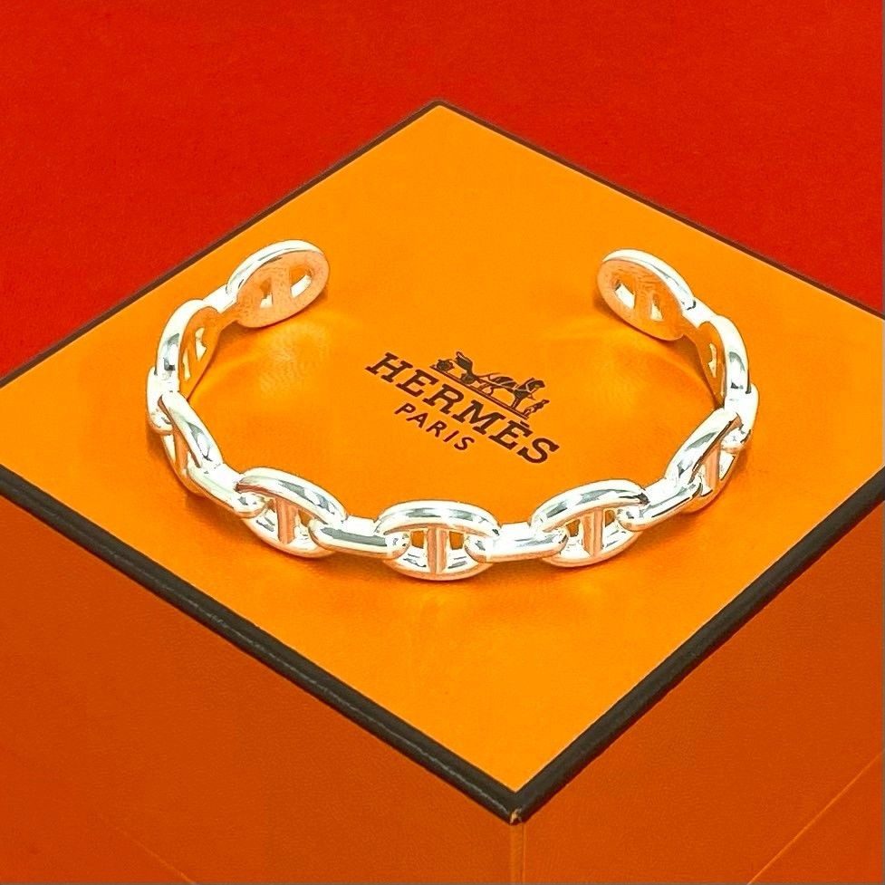 Hermes Chaine D'ancre Bangle Bracelet