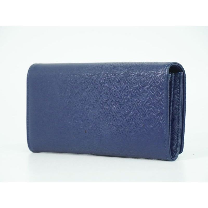 Chanel Deauville Studded Long Wallet Caviar — view 2