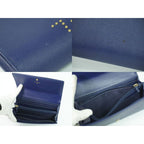 Chanel Deauville Studded Long Wallet Caviar — view 7