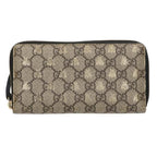 Gucci GG Split Mu Bee Round Fastener Wallet