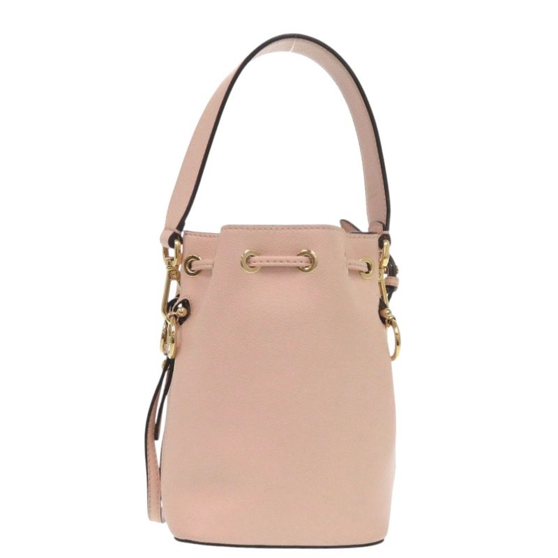 Fendi Montresor Mini 8 Bs010 Leather Pink 2-Way Handbag 0267 — view 2