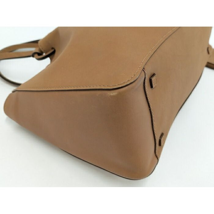 Gucci Tote Bag with Pouch Leather Brown 94898 — view 5