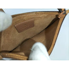 Gucci Tote Bag with Pouch Leather Brown 94898 — view 9