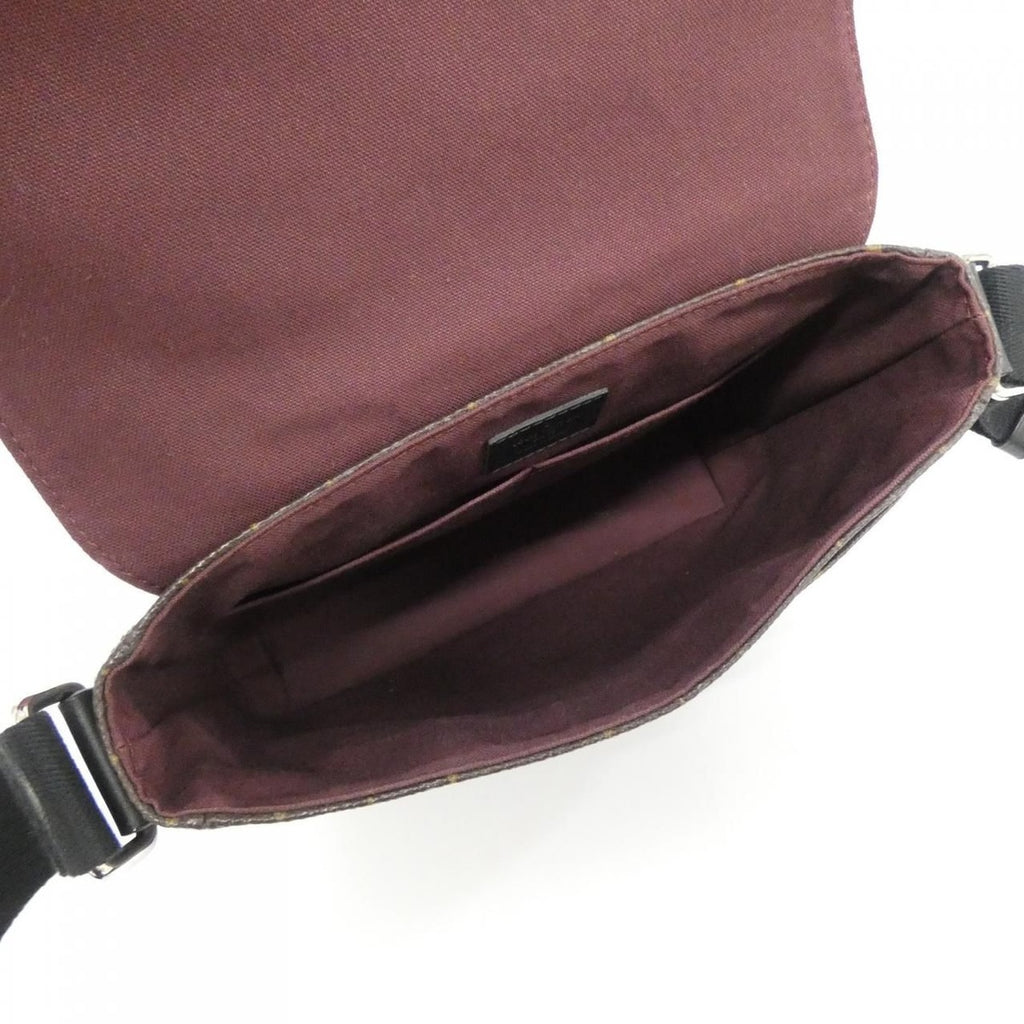 Louis Vuitton Monogram Macassar District PM Shoulder Bag — view 6