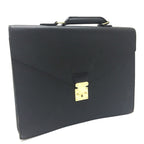 Louis Vuitton Business Bag Serviette Ambassador Epi Leather Creel Black — view 2