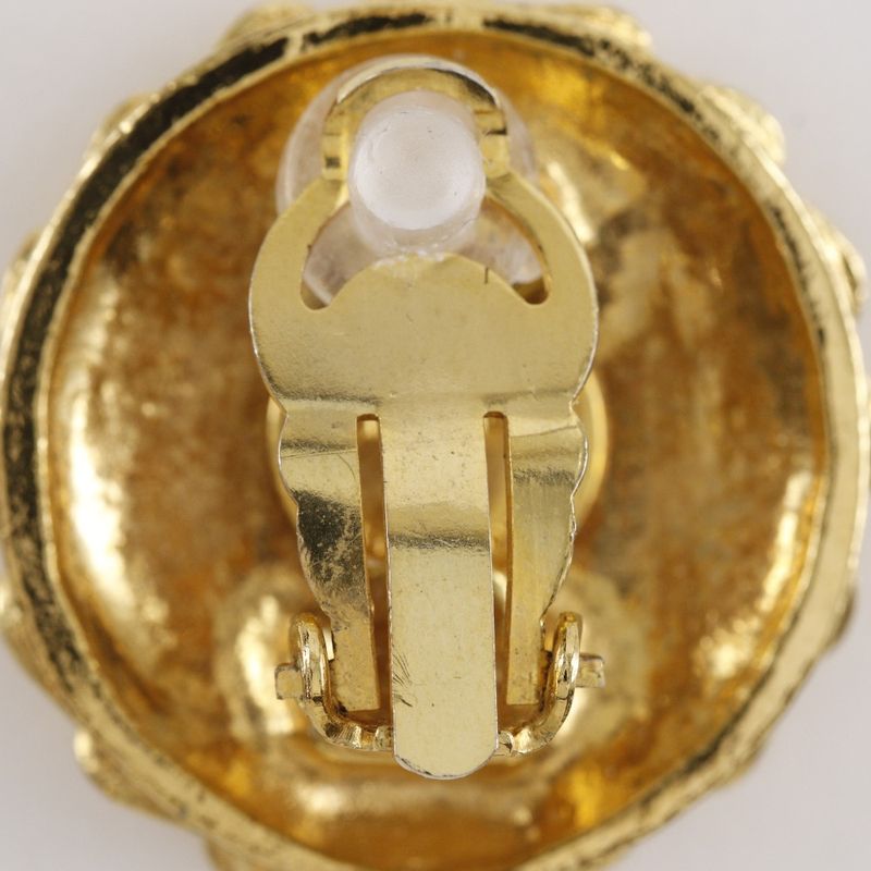 Chanel Coco Mademoiselle Vintage Gold Plated 21.2 g Earrings — view 7