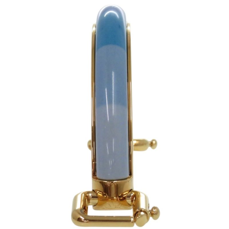 Fendi Replacement Handle Peekaboo For Iconic Mini Metal Blue Gold Hardware — view 5