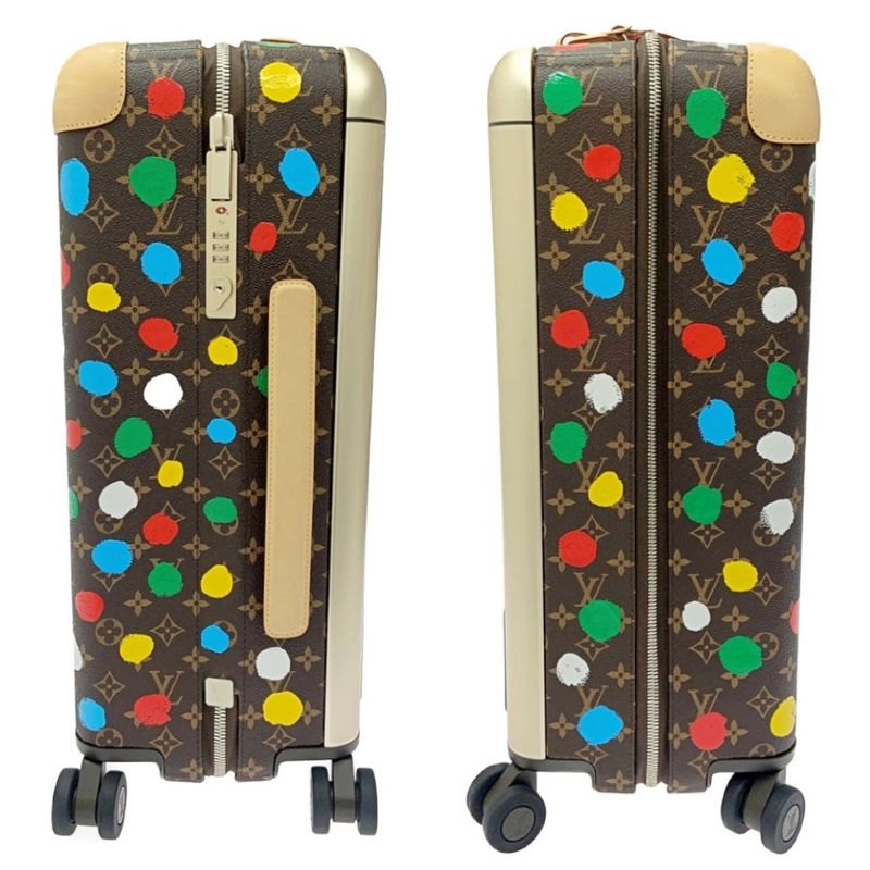 Louis Vuitton Monogram Horizon 55 Yayoi Kusama Brown — view 5